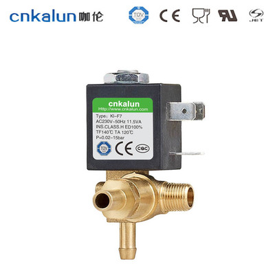 cnkalun咖伦电磁泵KL-F7两位两通电磁阀欧美UL多国认证品质