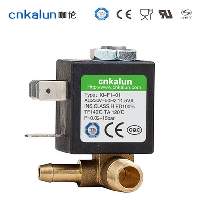 cnkalun咖伦KL-F1-01两位两通电磁阀泵欧美认证