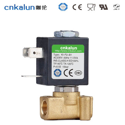 cnkalun咖伦电磁泵KL-F2-B1两位两通电磁阀欧美UL多国认证品质