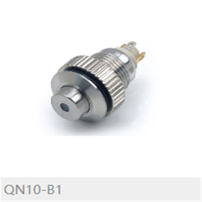 金属按钮按键开关系列QN10直径10mm不锈钢黄铜材质可定制,带灯无灯，各种形状尺寸，欢迎咨询！