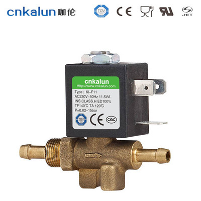 cnkalun咖伦电磁泵KL-F11两位两通电磁阀欧美UL多国认证品质