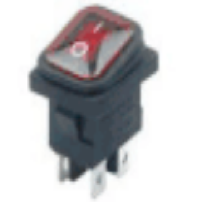 KCD1-FS防水船型开关四脚三脚带灯CQC、TUV、CE、CB认证